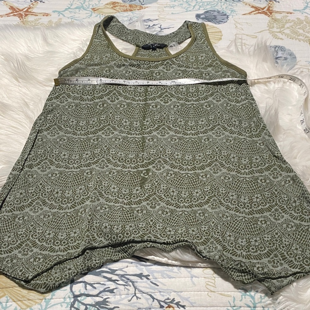 2 for $12 from my closet-Yak n yeti-Olive Lace Tank Top